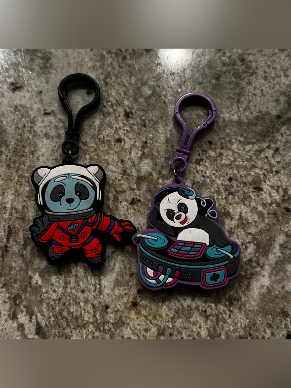 Dude Perfect Panda Keychains